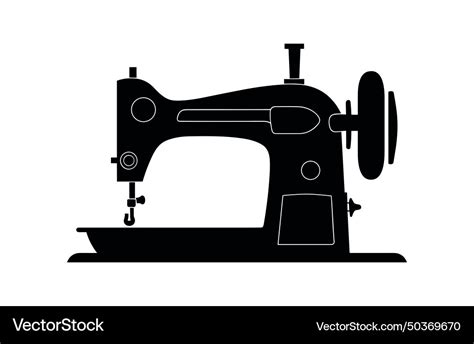 Sewing Machine Royalty Free Vector Image Vectorstock