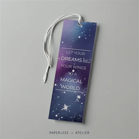 8 Printable Galaxy Bookmarks Galaxy Bookmark Printable Bookmark Book
