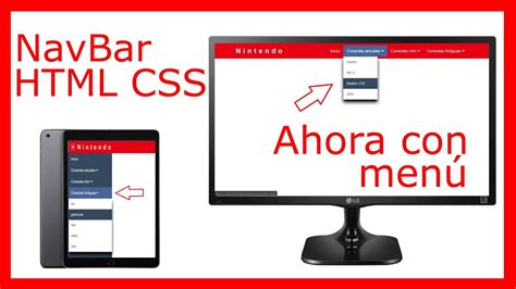 Barra De Navegaci N Responsive Con Dropdown Menu Pure Css Html