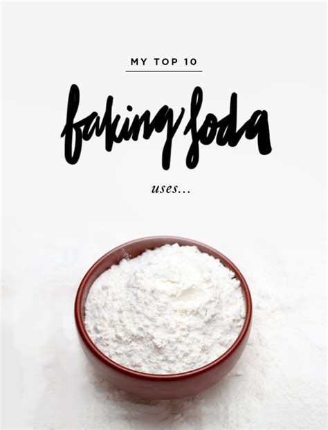 My Top 10 Baking Soda Uses Natural Home Natural Living Green Living