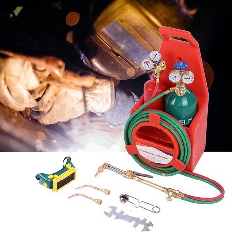 Portable Oxy Acetylene Torch Kitprofessional Oxygen And Acetylene Tankslong Pipe