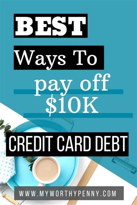 How To Manage Credit Card Debt Of 10K My Worthy Penny