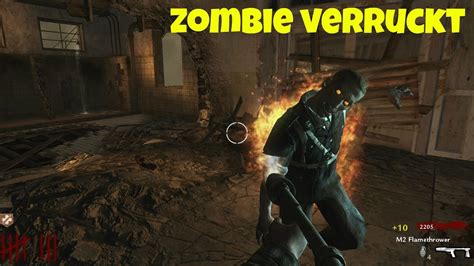 Zombie Verruckt Cod World At War Youtube