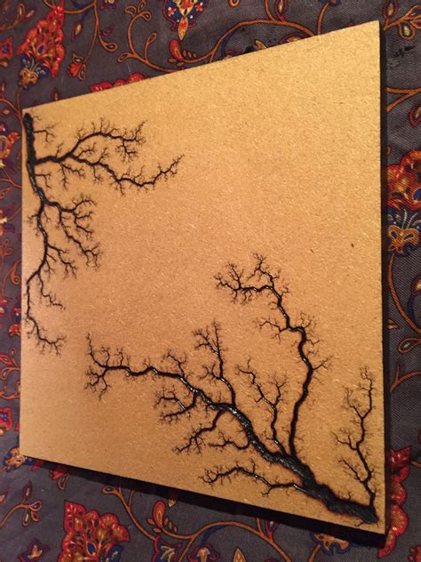 Lichtenberg Fractal Burn Artwork 49 Etsy