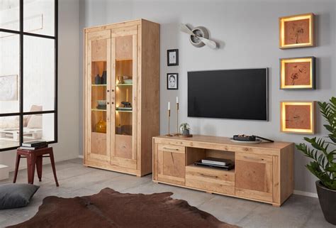 Vogl Lowboard Sideboards Braun Eichefarben Chalet Wildeiche Massiv