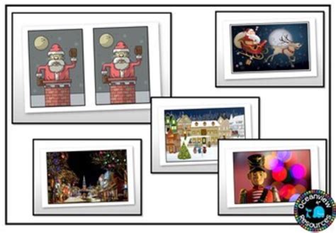 Christmas Writing Templates With Stimulus Pictures Teaching Resources