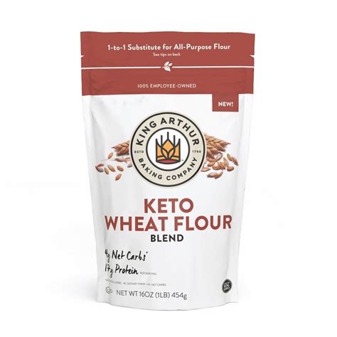 King Arthur Keto Wheat Flour Blend Non Gmo Project Verified 1 To 1 Substitute For All