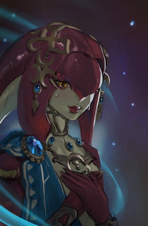 Mipha Fanart By Lucia Massucco R Zelda