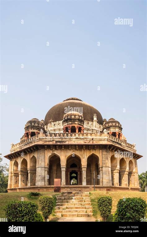 India New Delhi Lodi Or Lodhi Gardens Tomb Of Muhammad Shah Sayyid