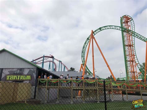 Darien Lake Throws A Tantrum And Debuts New Roller Coaster Coaster Nation