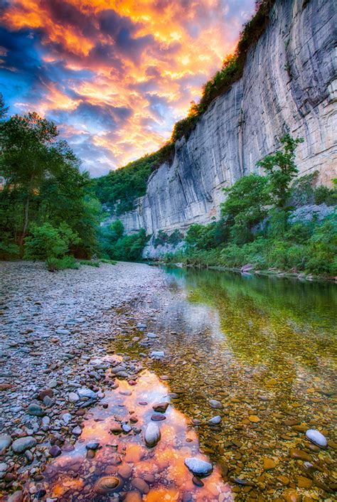 101414 Featured Arkansas Landscape Photographysunset At Roark Bluff
