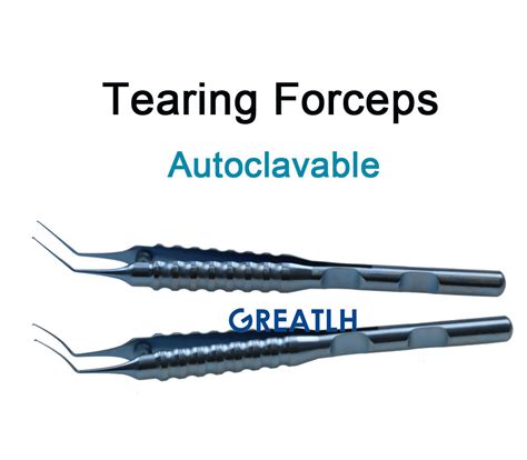 Inamura Capsulorhexis Forceps Eyelid Tool Titanium Ophthalmic