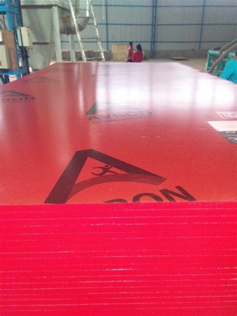 Gurjan Red Avron Film Faced Shuttering Plywood 34kg 20 Repeatation For