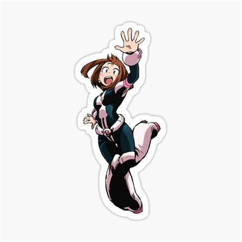 Uraraka Ochaco Sexy Hentai Anime Sticker For Sale By Willieerica8w1