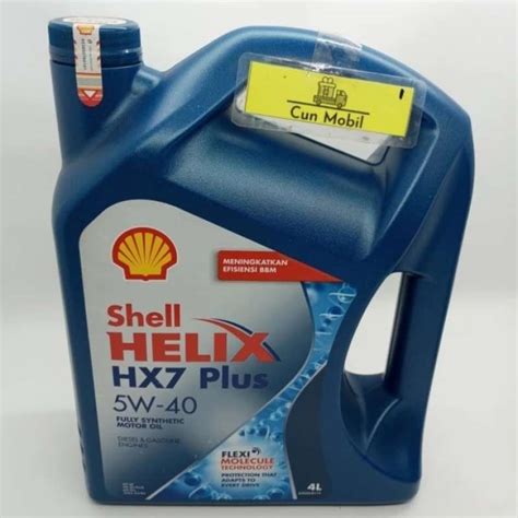 Promo Oli Mesin Shell Helix Hx W Api Sn Plus Liter New