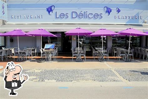 Les Délices restaurant Fort Mahon Plage Av de la Plage Menu du