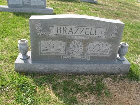 Tennie McElhiney Brazzell 1913 1998 Mémorial Find a Grave