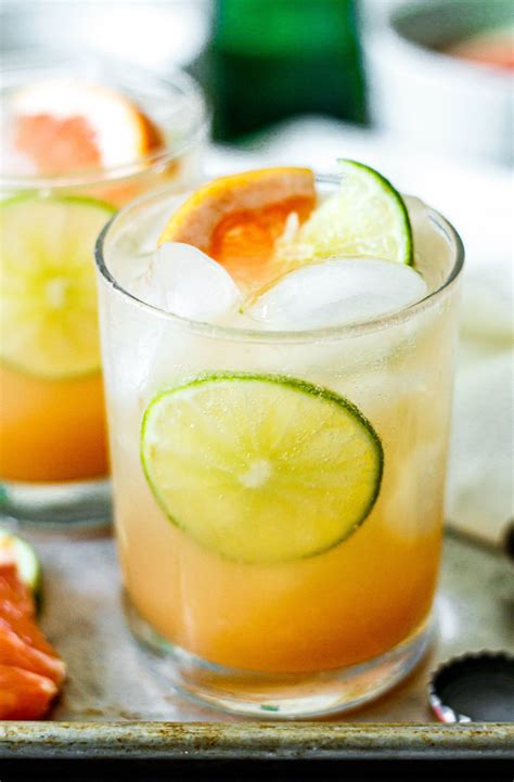 Healthy Grapefruit Paloma Mocktail All The Healthy Things