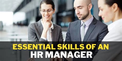 Essential Skills Of An Hr Manager What Is Human Resource