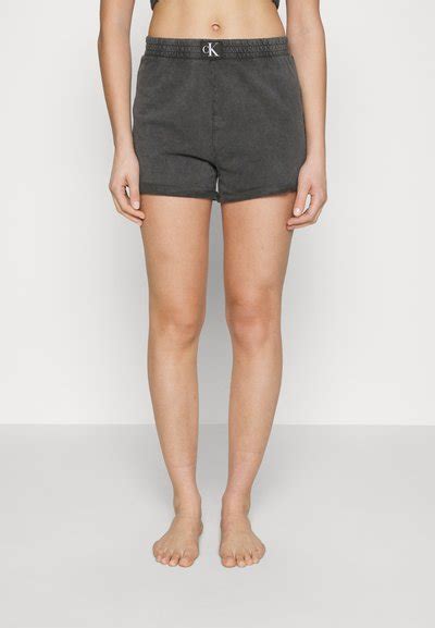 Calvin Klein Underwear Sleep Short Pyjamasbukse Black Svart