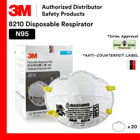 3m 8210 8110s Small Size 8210v Valve N95 Particulate Disposable Respirator Haze Mask Dust