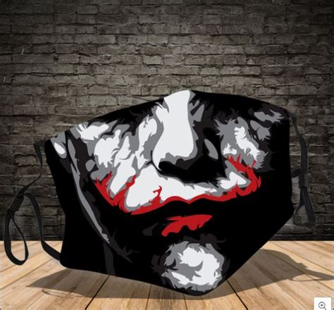 Joker face mask - dnstyles • LeeSilk Shop