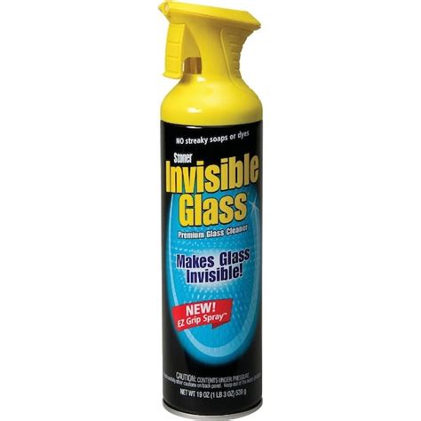 Stoner Invisible Glass 19 Oz Glass Cleaner Aerosol 91160 Zoro