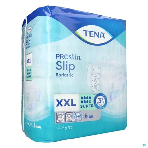 TENA PROSKIN SLIP BARIATRIC SUPER XXL 32 Pharmacodel