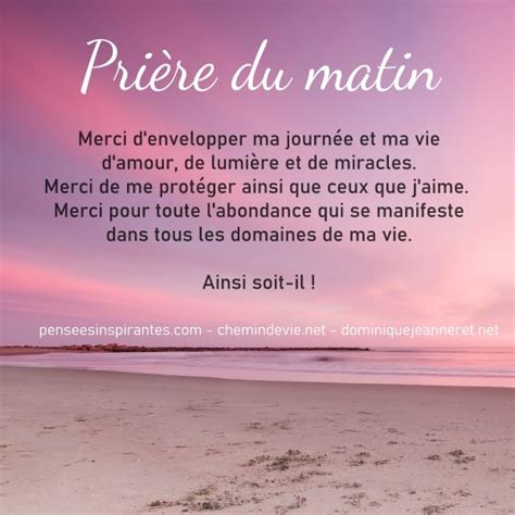 Pri Re Du Matin Inspirations Pour R Ussir Sa Vie