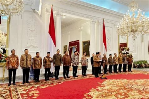 Daftar Lengkap Menteri Dan Wakil Menteri Kabinet Merah Putih Periode