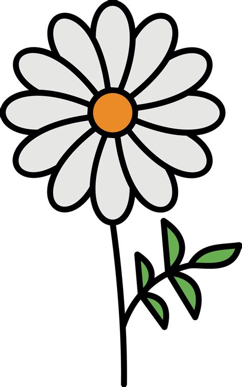 Daisy Vector Icon Design Vector Art At Vecteezy