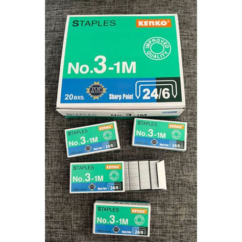 Jual Isi Staples No3 1m No 3 Besar Kenko Refill Stapler Pcs