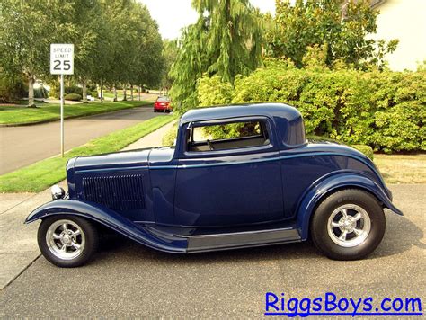 1932 Ford 3 Window Coupe With Ravon Fiberglass Body And Zz4 350 Crate Motor