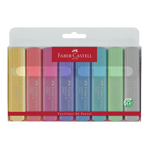 BUY Faber Castell Pastel Textliner Set Of 8