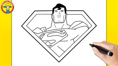 How To Draw Superman Step By Step DC Easy Drawing Tutorial YouTube