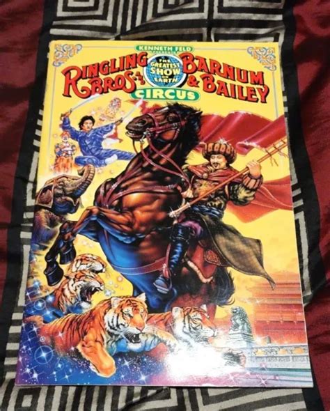 Ringling Bros And Barnum Bailey Circus Magazine Program