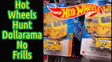 Quick Dollarama No Frills Hot Wheels Hunt Youtube