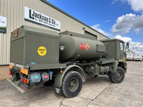 Man Le14220 4×4 5000 Litre Tanker L Jackson And Co Military