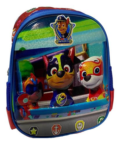 Kit Morral Maleta Paw Patrol Peque O Lonchera Cartuchera Cuotas