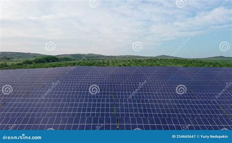 Solar Panels To Generate Energy From The Sun S Rays Are Installed In