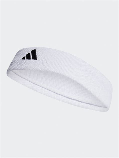 adidas Opaska materiałowa Tennis Headband HT3908 Biały Modivo pl