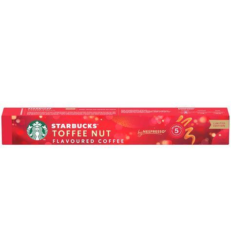 Buy Starbucks Toffee Nut Nespresso Pods Pack G Online In Kuwait