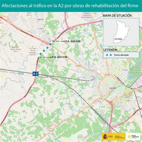 Atenci Conductors Talls De Tr Nsit Per Obres A La Lleidatana A