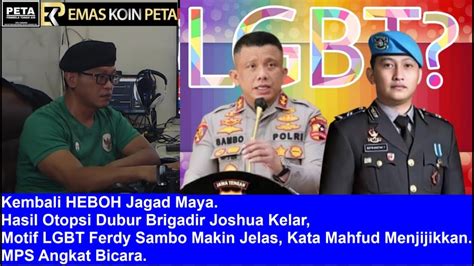 Kembali Heboh Jagad Maya Hasil Otopsi Dhu Bur Brigadir J Kelar Motif