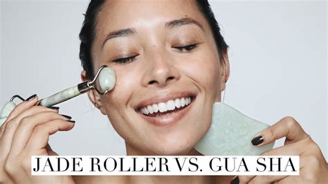 Jade Roller Vs Gua Sha No Wrinkles No Breakouts Aja Dang Youtube