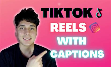 Do Tik Tok Edit Instagram Reels With Animated Captions By Thirdeye