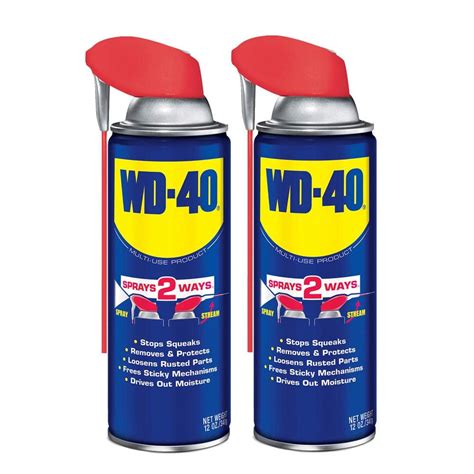 WD 40 12 Oz Original Formula Multi Purpose Lubricant Spray With Smart