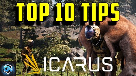 Tips For Beginners And New Players In Icarus Youtube