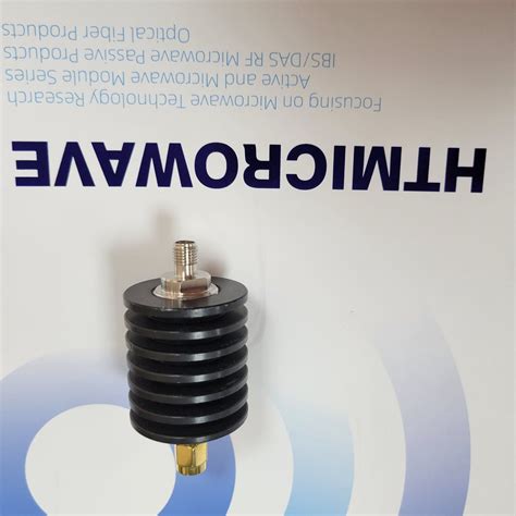 OEM ODM DC 6GHz Male To Female SMA Type 3 40dB 5W Fixed Attenuator RF