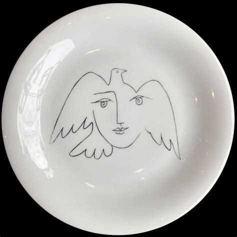 Assiette Limoges Pablo Picasso 1881 1973 Au Bain Marie